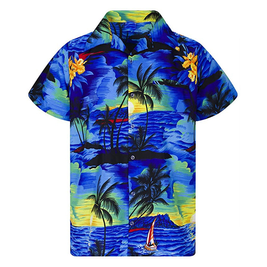 Palm Tree Hawaiian Shirt Perfect Palm Tree Clothing Shirt For Men and Women