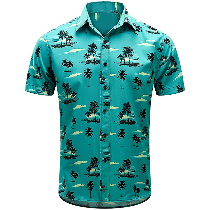 Palm Tree Hawaiian Shirt Perfect Palm Tree Clothing Shirt For Men and Women