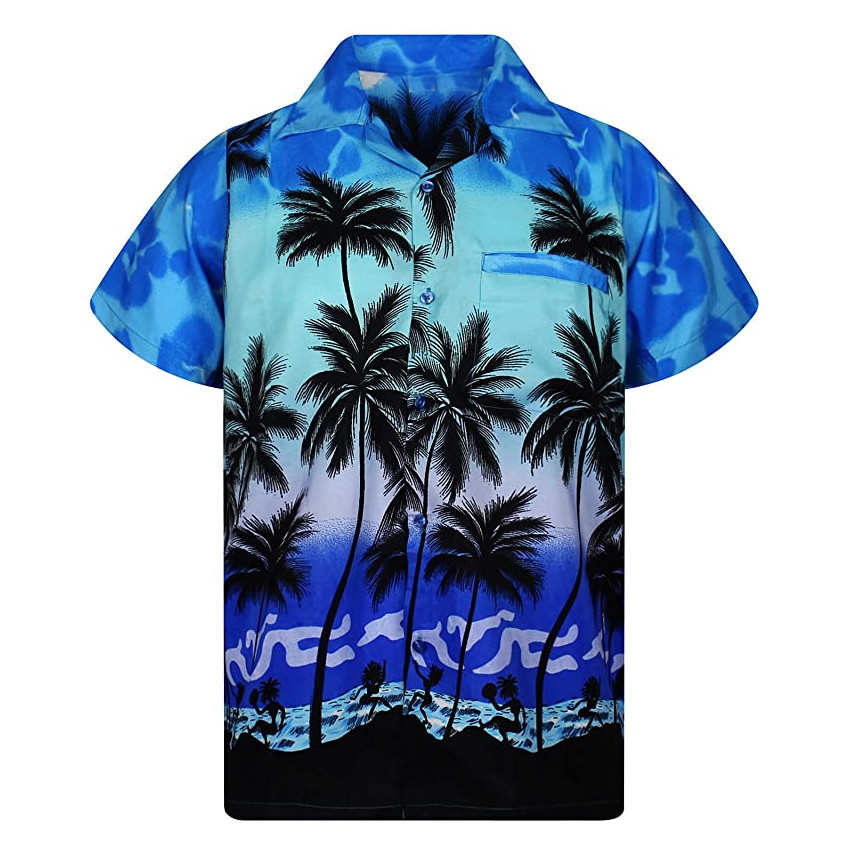 Palm Tree Hawaiian Shirt Perfect Palm Tree Clothing Shirt For Men and Women