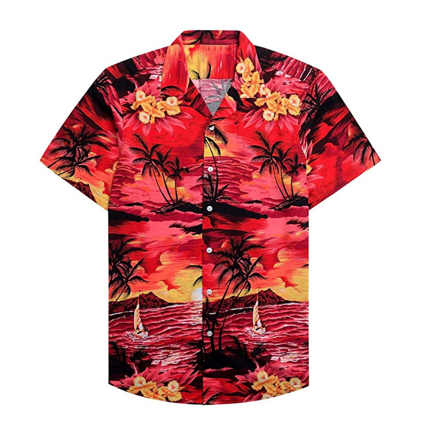 Palm Tree Shirt Palm Tree Hawaiian Shirt For Palm Tree Lovers Shirt For Men and Women