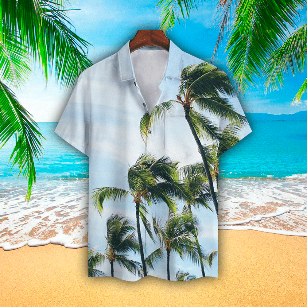 Palm Tree Shirt Palm Tree Hawaiian Shirt For Palm Tree Lovers Shirt For Men and Women