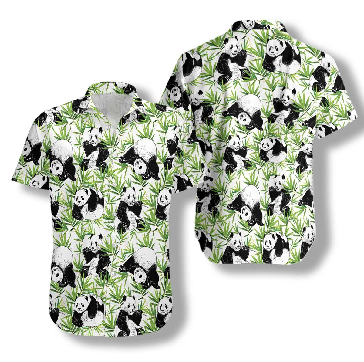 Panda Bamboo Hawaiian Shirt