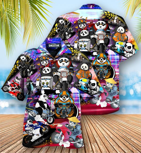 Panda Feeling The Speed Edition - Hawaiian Shirt - Hawaiian Shirt For Men