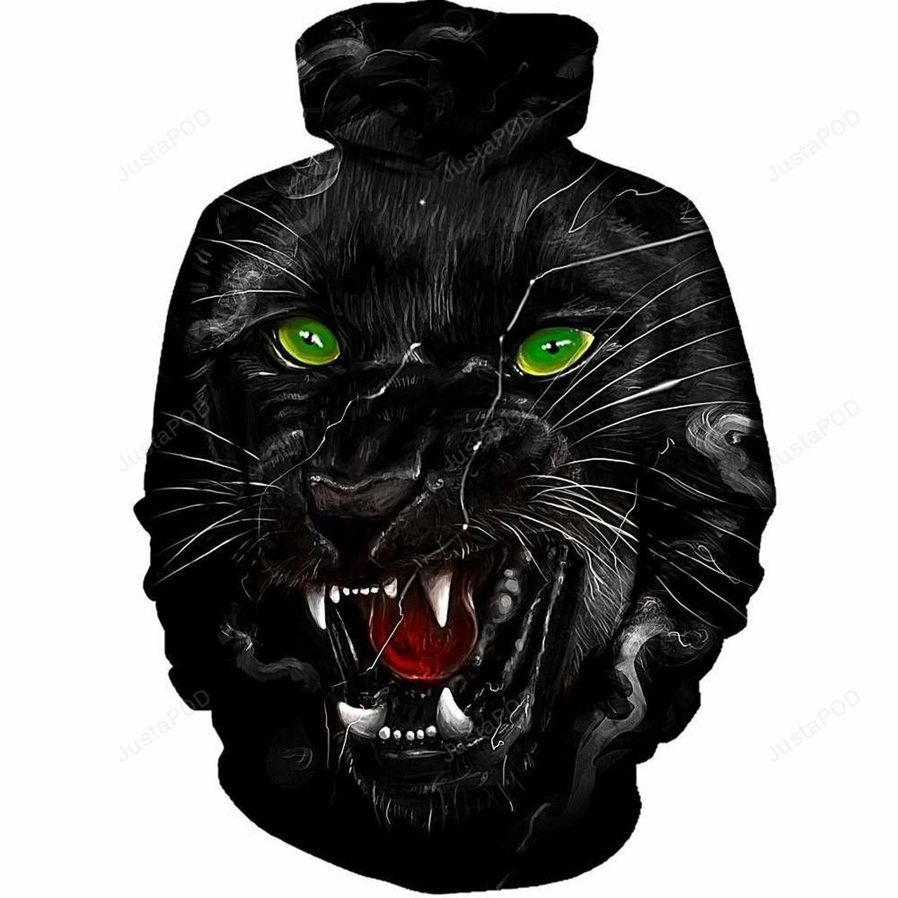 Panther 3d All Over Printed Hoodie