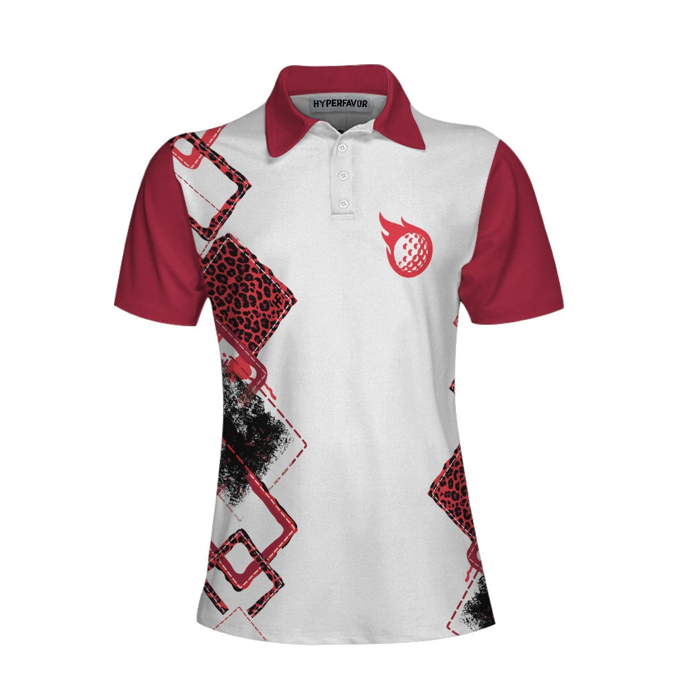 Par Then Bar Golf Short Sleeve Women Polo Shirt