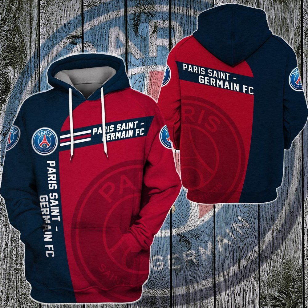 Paris Saint-Germain FC  3D All Over Print Hoodie