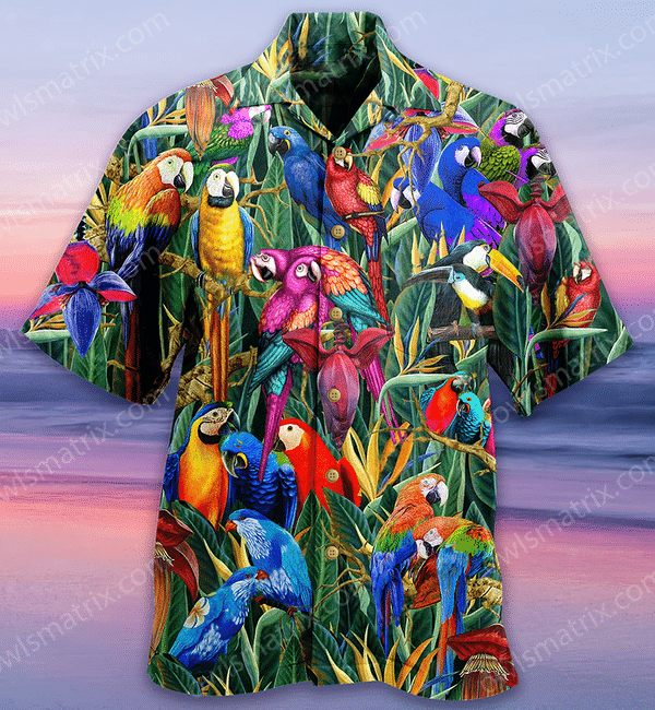 Parrot Amazing Tropical Limited - Hawaiian Shirt Hawaiian Shirt For Men