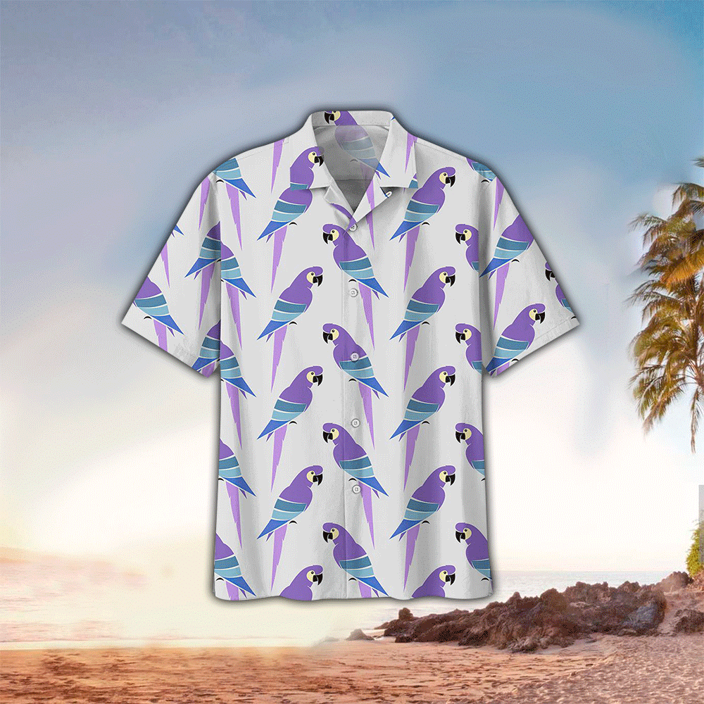 Parrot Hawaiian Shirt for Men and Women