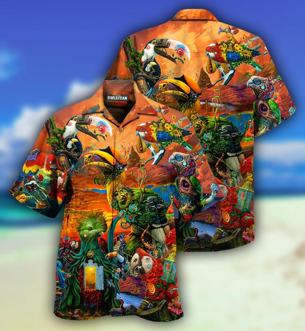 Parrot In A Flock Of A Pigeon Limited Edition - Hawaiian Shirt Hawaiian Shirt For Men, Hawaiian Shirt For Women, Aloha Shirt