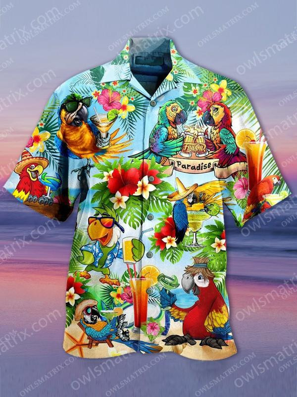 Parrot Love Life Limited - Hawaiian Shirt 3 - Hawaiian Shirt For Men