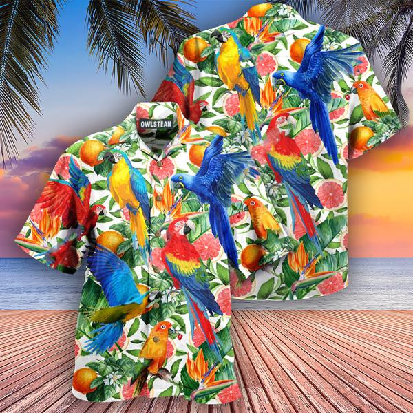 Parrot Make Red Grapefruit Flavor Edition - Hawaiian Shirt - Hawaiian Shirt For Men