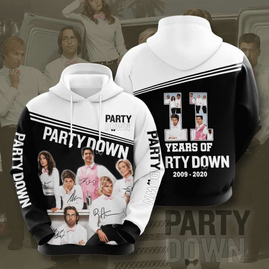 Party Down No1553 Custom Hoodie 3D All Over Print