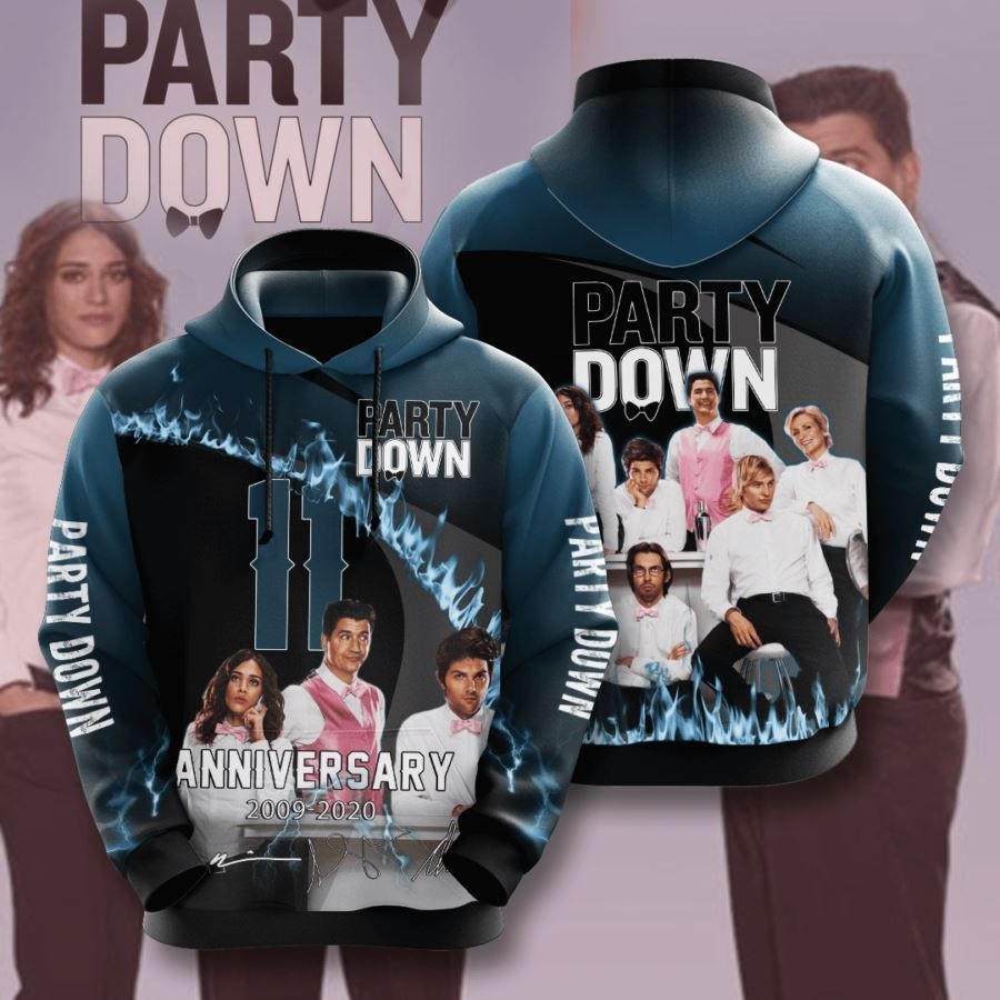 Party Down No1554 Custom Hoodie 3D All Over Print