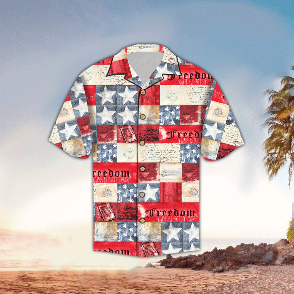 Patriotic Shirt Patriotic Hawaiian Shirt For Patriotic Lovers Shirt For Men and Women