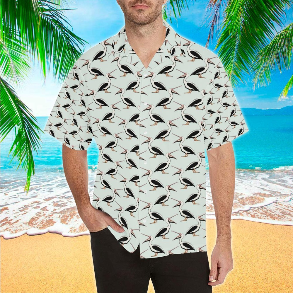 Pelican Aloha Shirt Hawaiian Shirt For Pelican Lovers Shirt For Men and Women