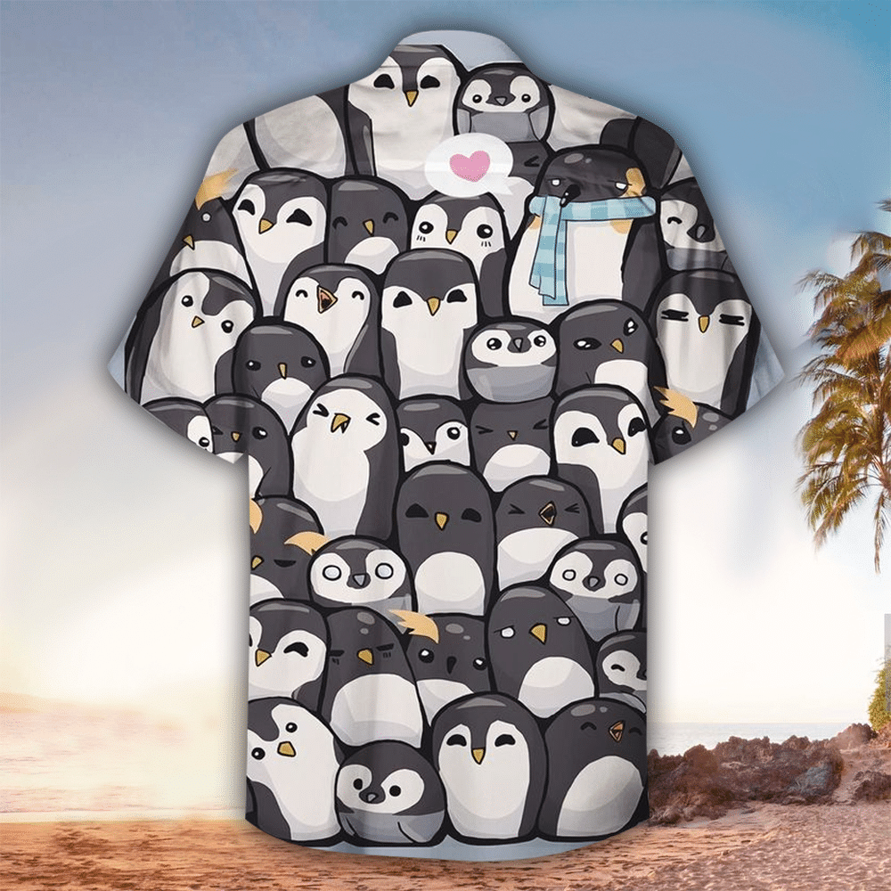 Penguin Aloha Shirt Perfect Hawaiian Shirt For Penguin Lover Shirt For Men and Women