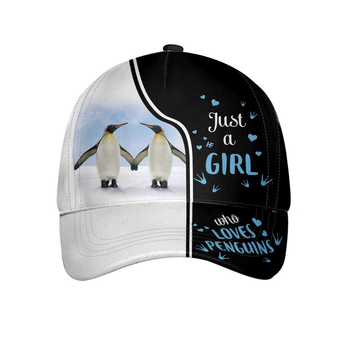 Penguin Just A Girl Cap