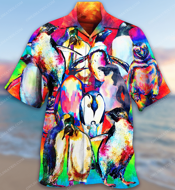 Penguin Love Animals Limited - Hawaiian Shirt - Hawaiian Shirt For Men