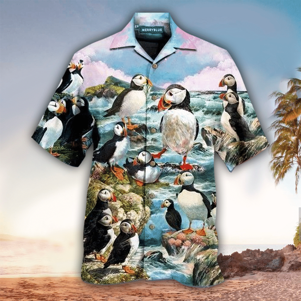 Penguin Shirt Penguin Hawaiian Shirt For Penguin Lovers Shirt For Men and Women