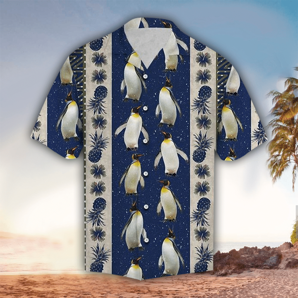 Penguin Shirt Penguin Hawaiian Shirt For Penguin Lovers Shirt For Men and Women