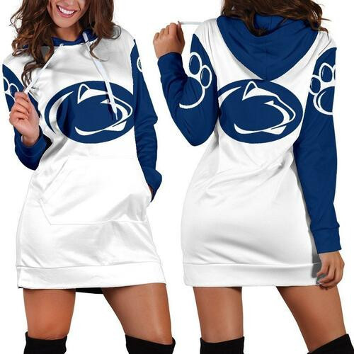 Penn State Nittany Lions Hoodie Dress Sweater Dress Sweatshirt Dress 3d All Over Print For Women Hoodie