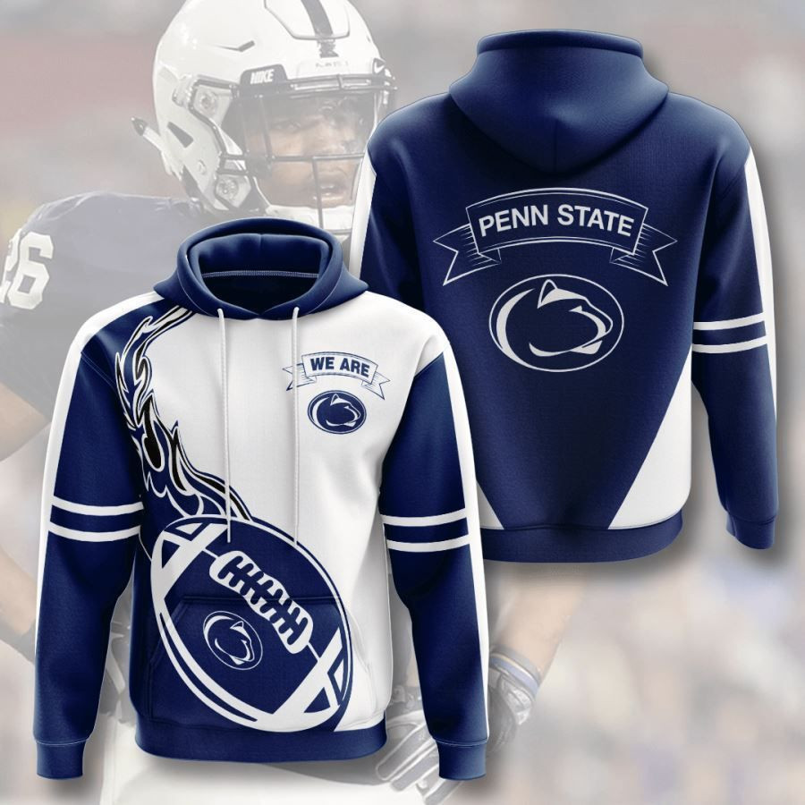 Penn State Nittany Lions No1562 Custom Hoodie 3D All Over Print