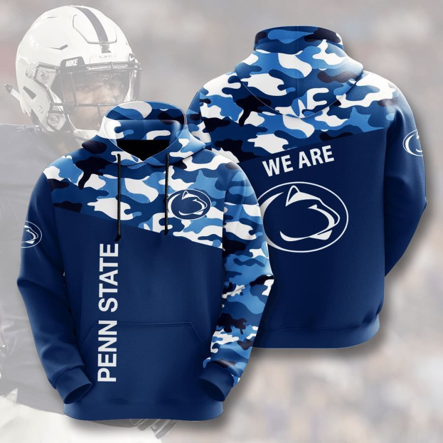 Penn State Nittany Lions No1563 Custom Hoodie 3D All Over Print