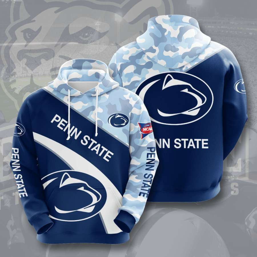 Penn State Nittany Lions No1567 Custom Hoodie 3D All Over Print