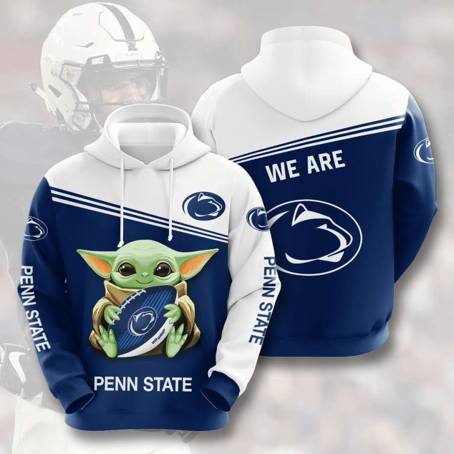 Penn State Nittany Lions No1568 Custom Hoodie 3D All Over Print