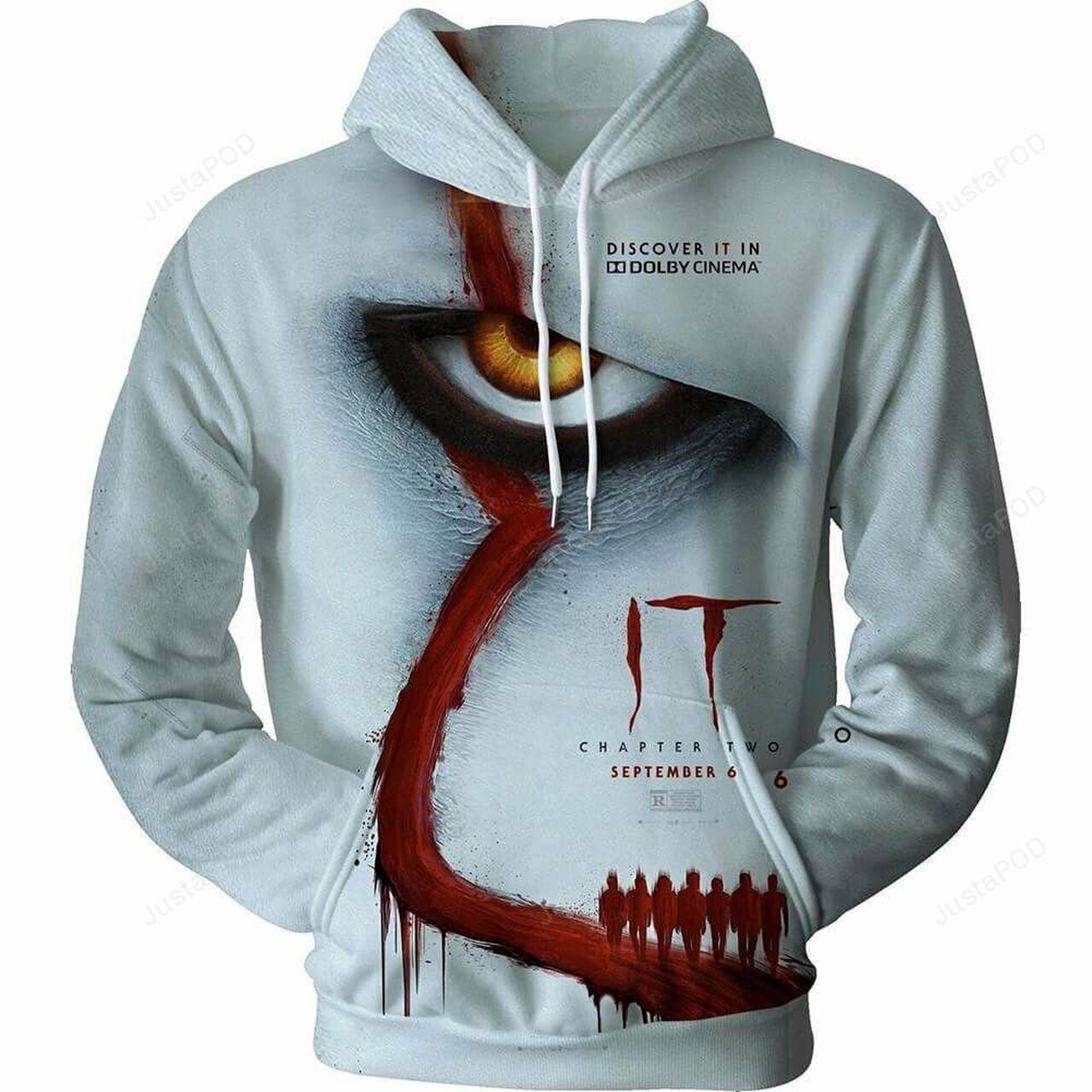 Pennywise Clown 3d All Over Print Hoodie