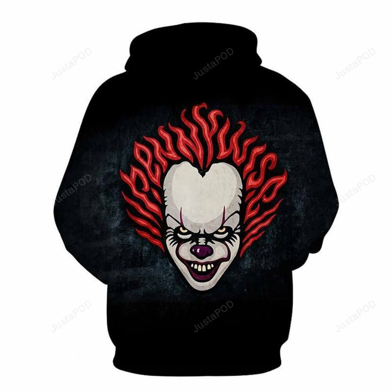 Pennywise Clown Cosplay Costume 3d All Over Print Hoodie