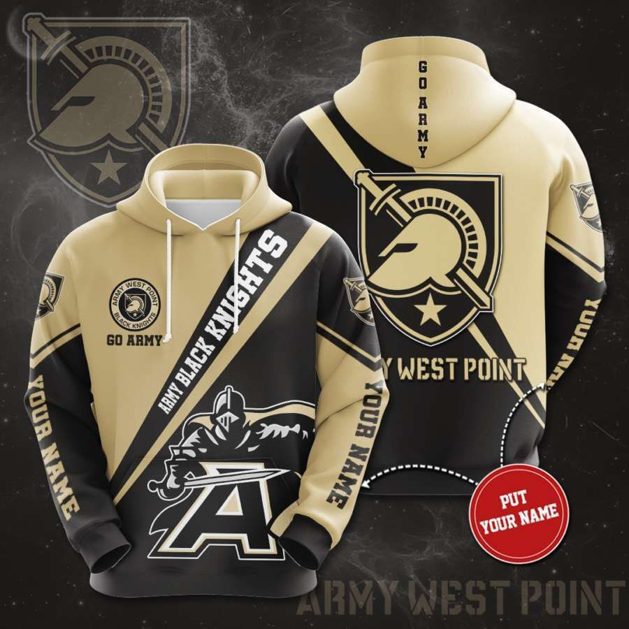 Personalized Army Black Knights No97 Custom Hoodie 3D All Over Print