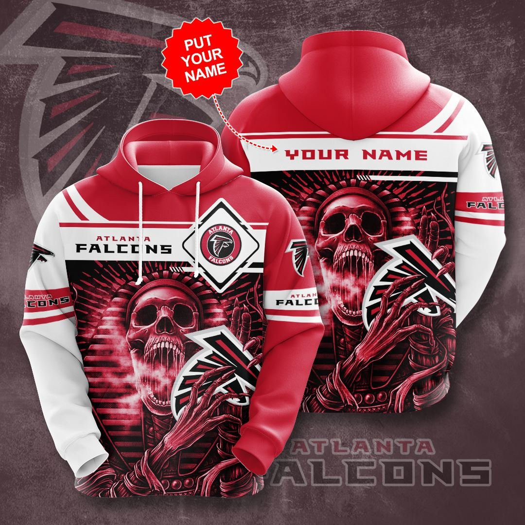 Personalized Atlanta Falcons No132 Custom Hoodie 3D