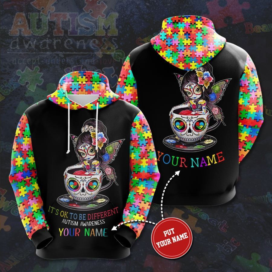 Personalized Autism Awareness No134 Custom Hoodie 3D All Over Print