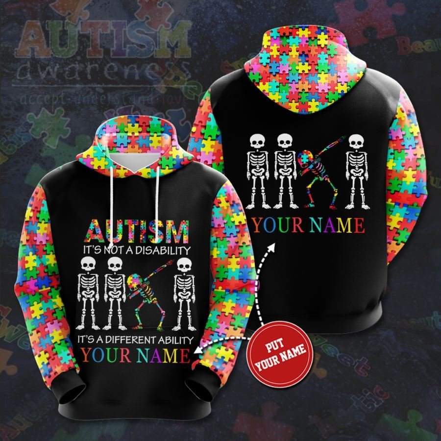 Personalized Autism Awareness No137 Custom Hoodie 3D