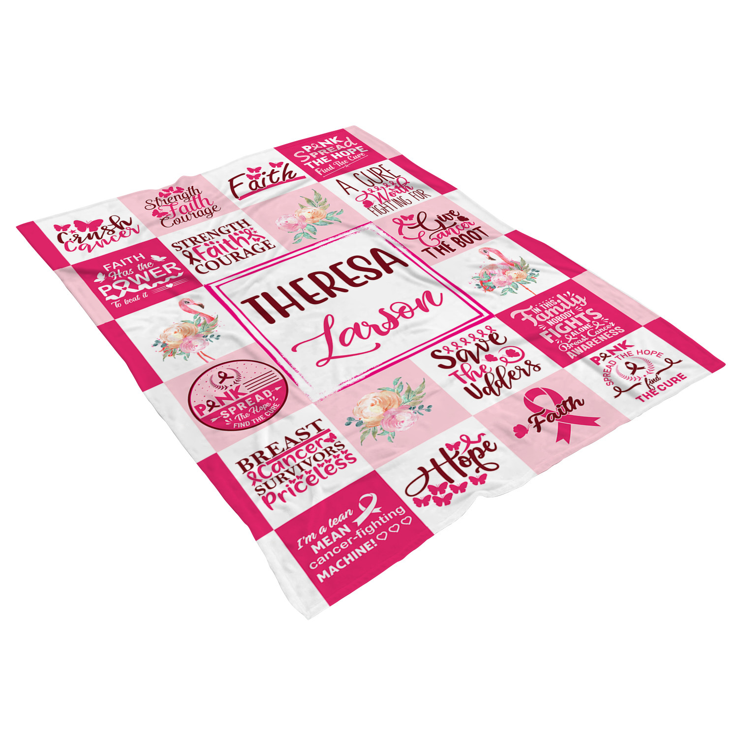 Soft Breast Cancer Blanket