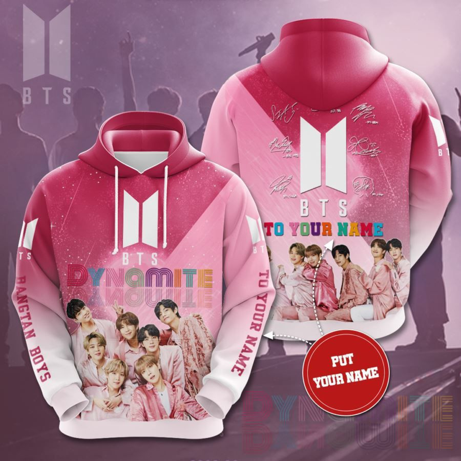 Personalized Bts No251 Custom Hoodie 3D All Over Print