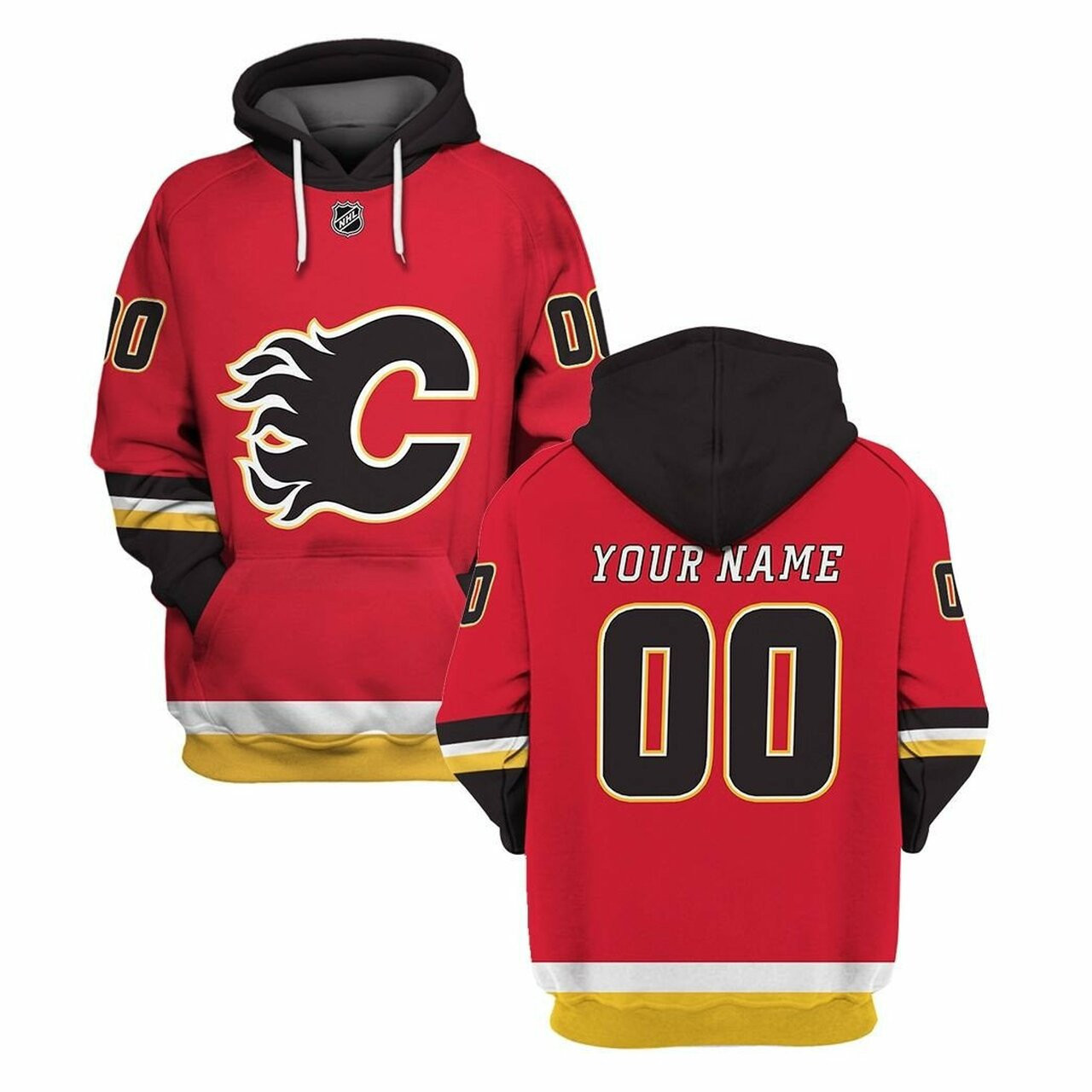 Personalized Calgary Flames 3d All Over Print Hoodie