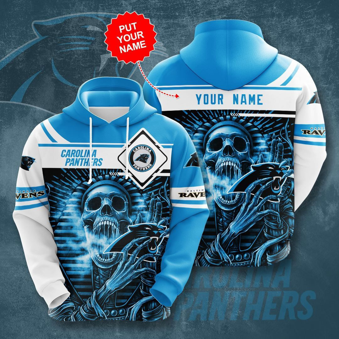 Personalized Carolina Panthers No313 Custom Hoodie 3D All Over Print