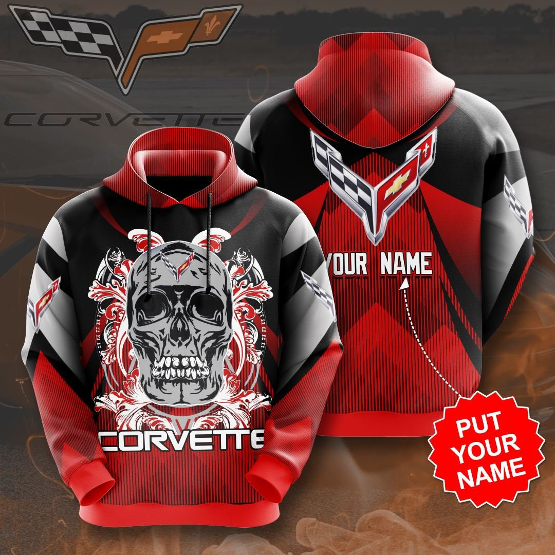 Personalized Chevrolet Corvette No323 Custom Hoodie 3D