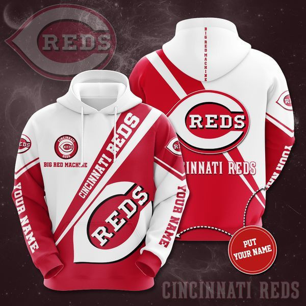 Personalized Cincinnati Reds No431 Custom Hoodie 3D All Over Print