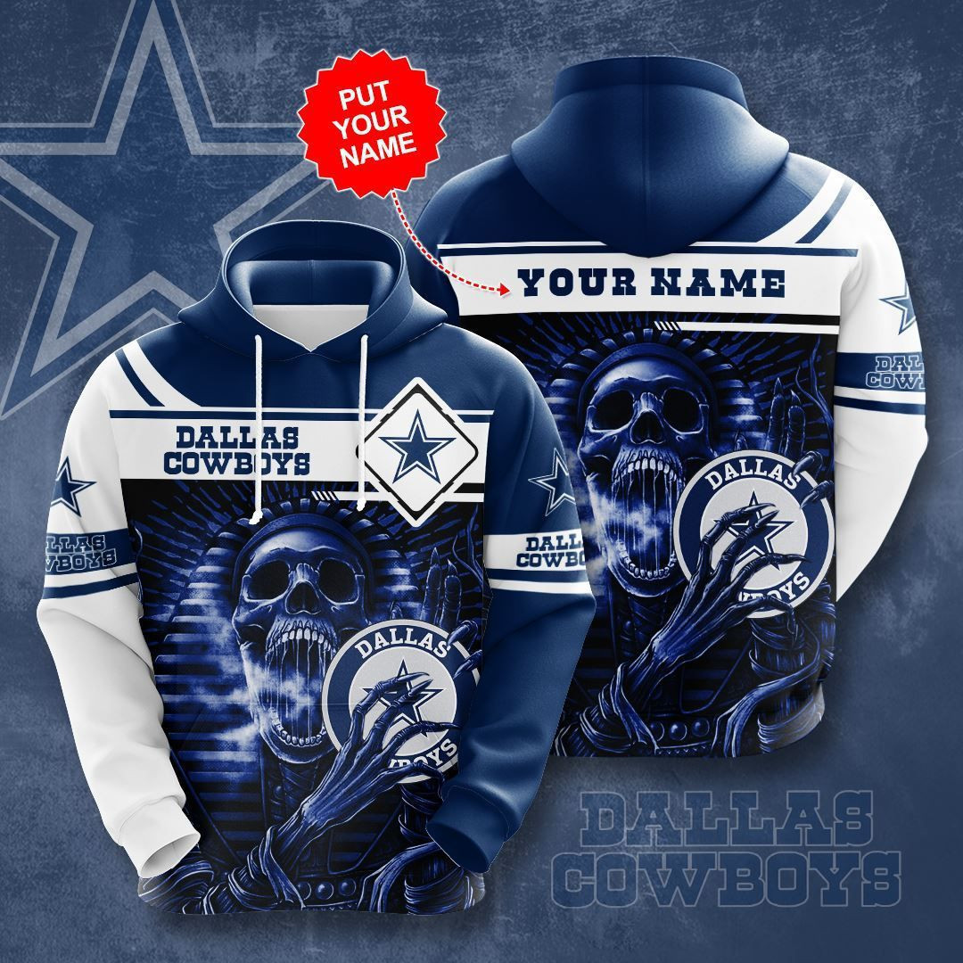 Personalized Dallas Cowboys No536 Custom Hoodie 3D All Over Print