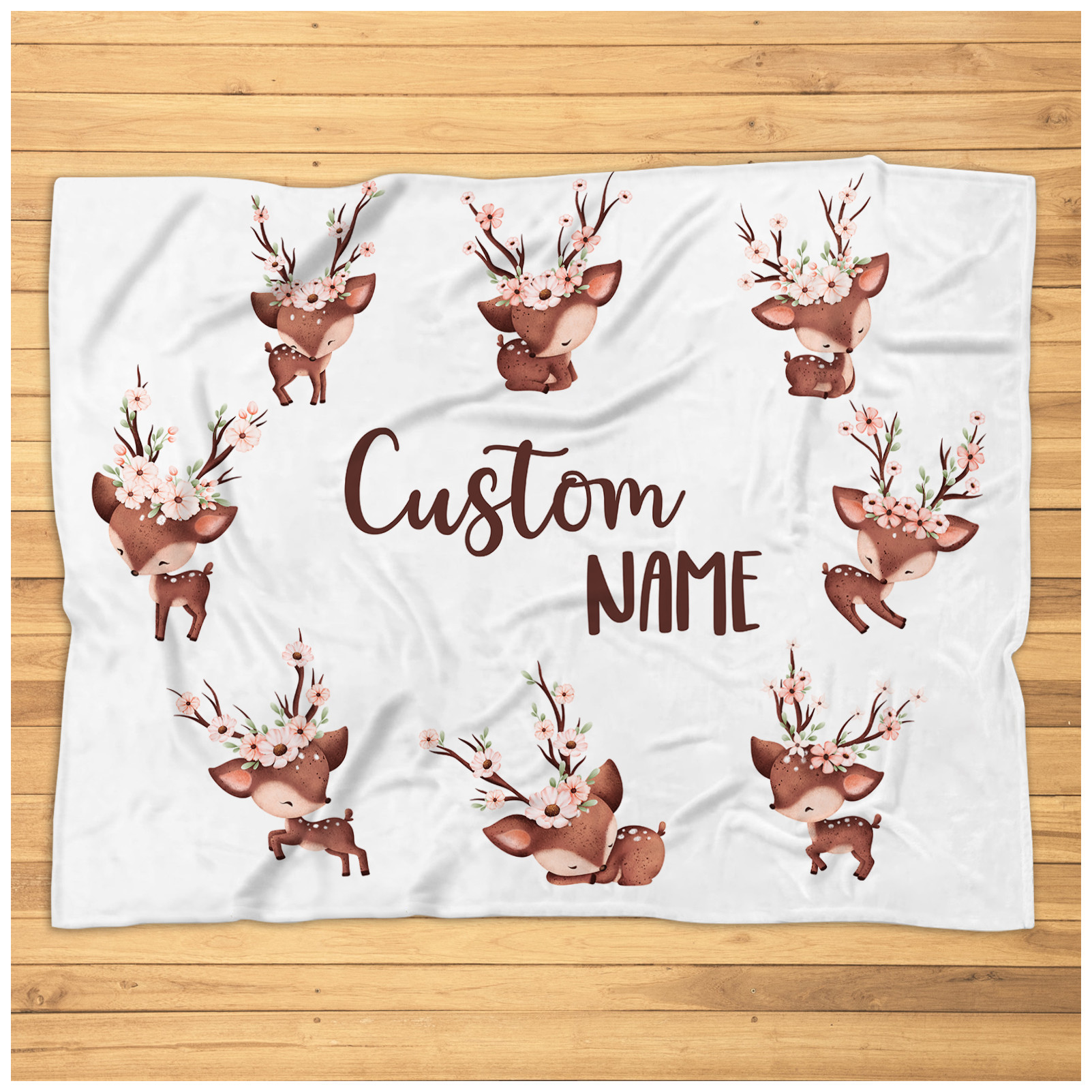 Personalized Deer Blanket