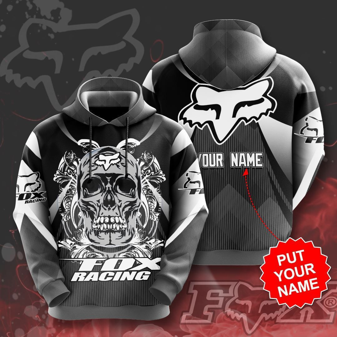 Personalized Fox Racing No676 Custom Hoodie 3D All Over Print