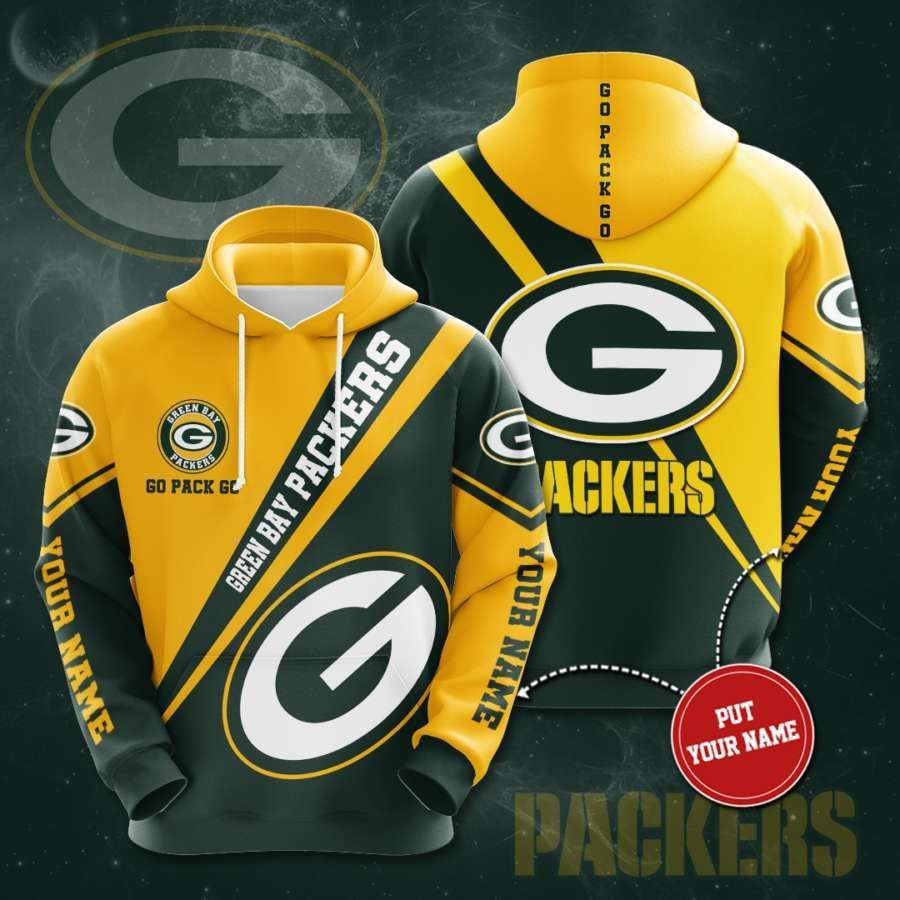 Personalized Green Bay Packers No738 Custom Hoodie 3D All Over Print