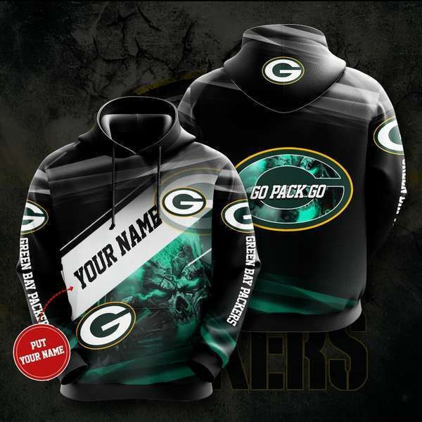 Personalized Green Bay Packers No739 Custom Hoodie 3D All Over Print