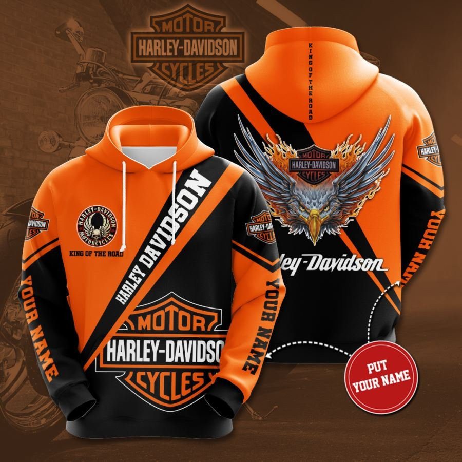 Personalized Harley Davidson No751 Custom Hoodie 3D