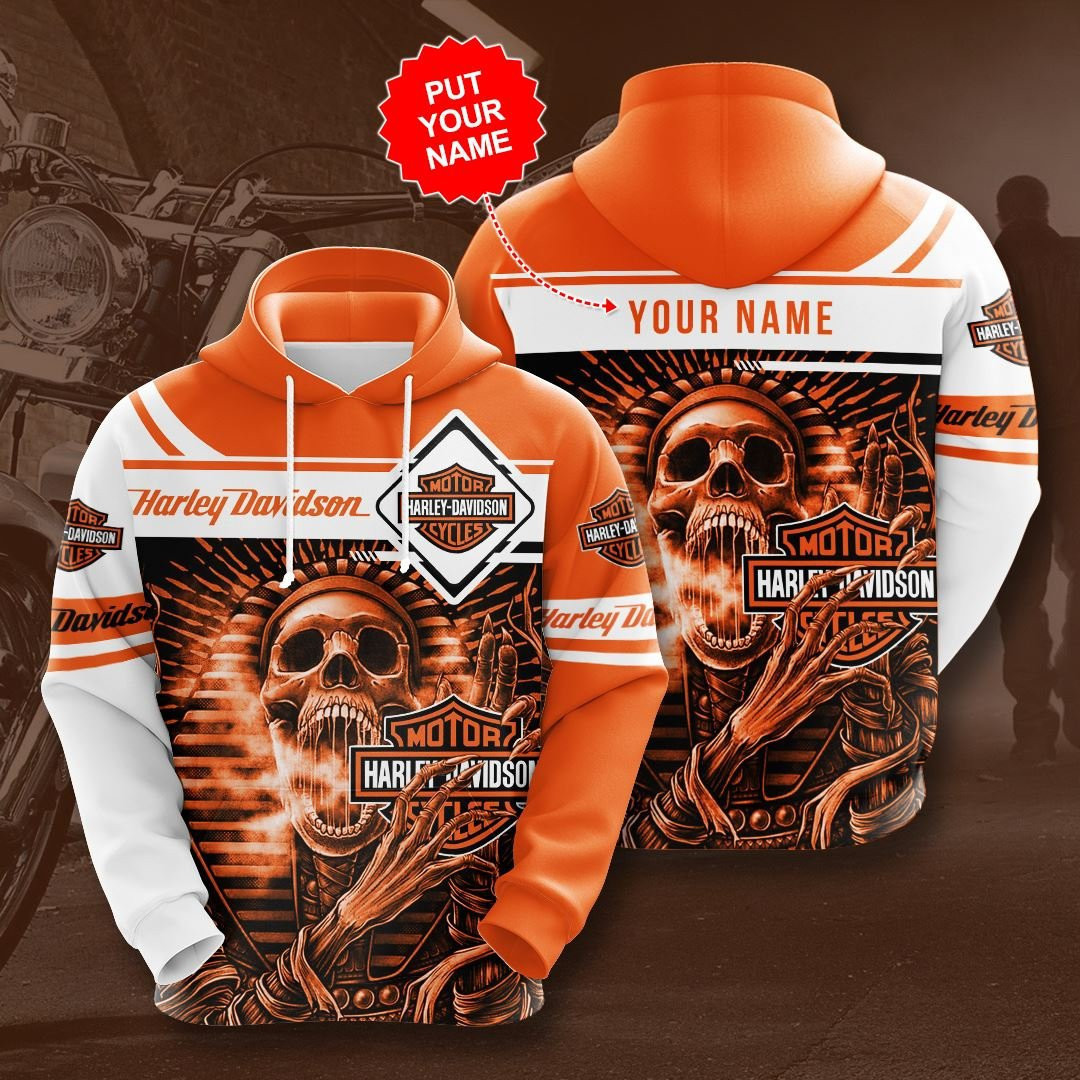 Personalized Harley Davidson No754 Custom Hoodie 3D