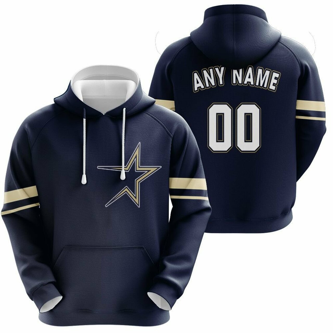 Personalized Houston Astros 00 Anyname 1997 Throwback Players Navy Jersey Inspired Style Gift For Houston Astros Fans Hoodie