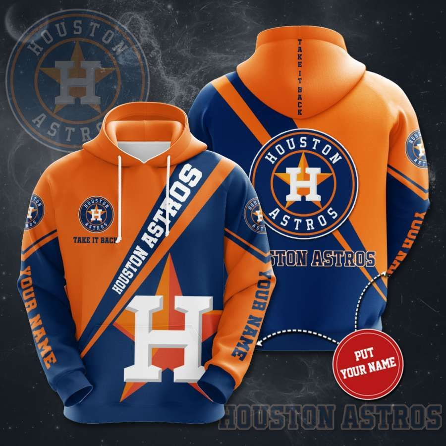 Personalized Houston Astros No784 Custom Hoodie 3D All Over Print
